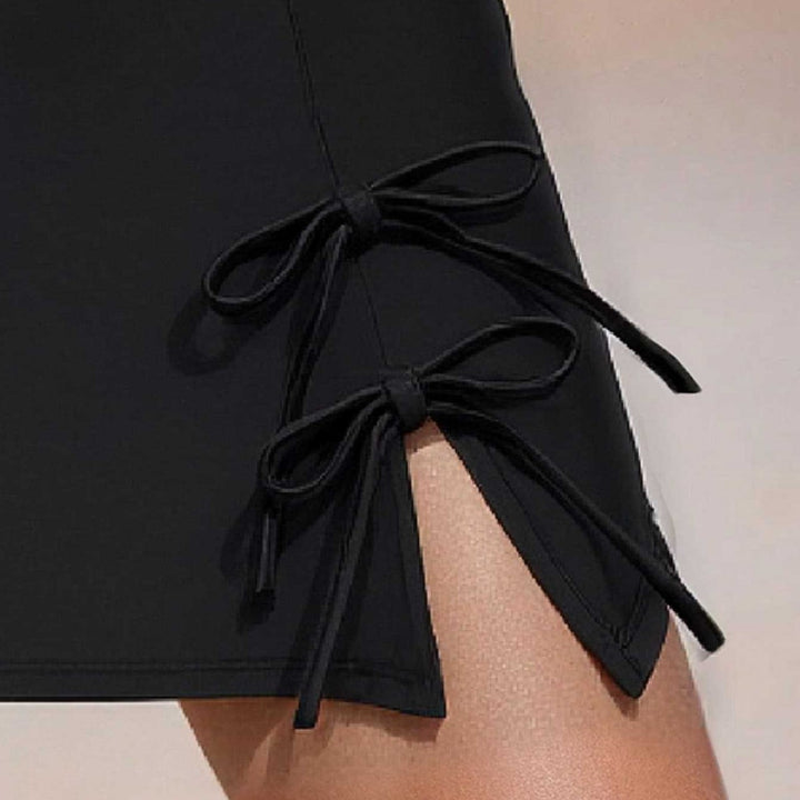 Damen Strandrock mit seitlichem Knoten-Detail Echo Archiv