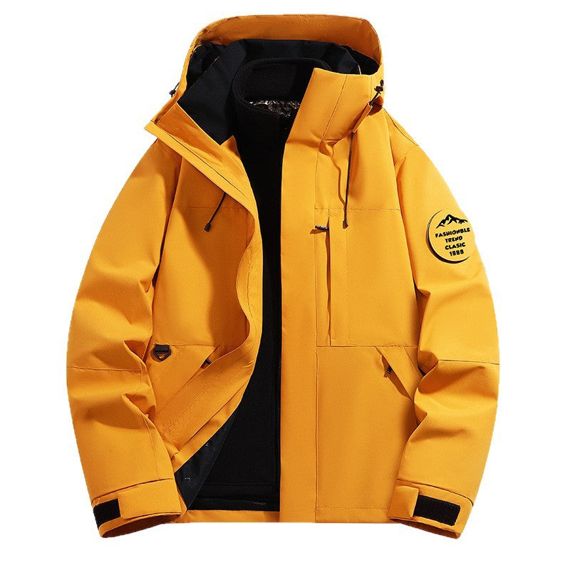 Damen Technische Ski- und Winterjacke mit abnehmbarer Innenjacke und verschweißten Nähten Echo Archiv