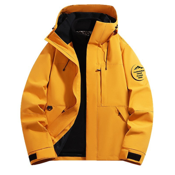 Damen Technische Ski- und Winterjacke mit abnehmbarer Innenjacke und verschweißten Nähten Echo Archiv