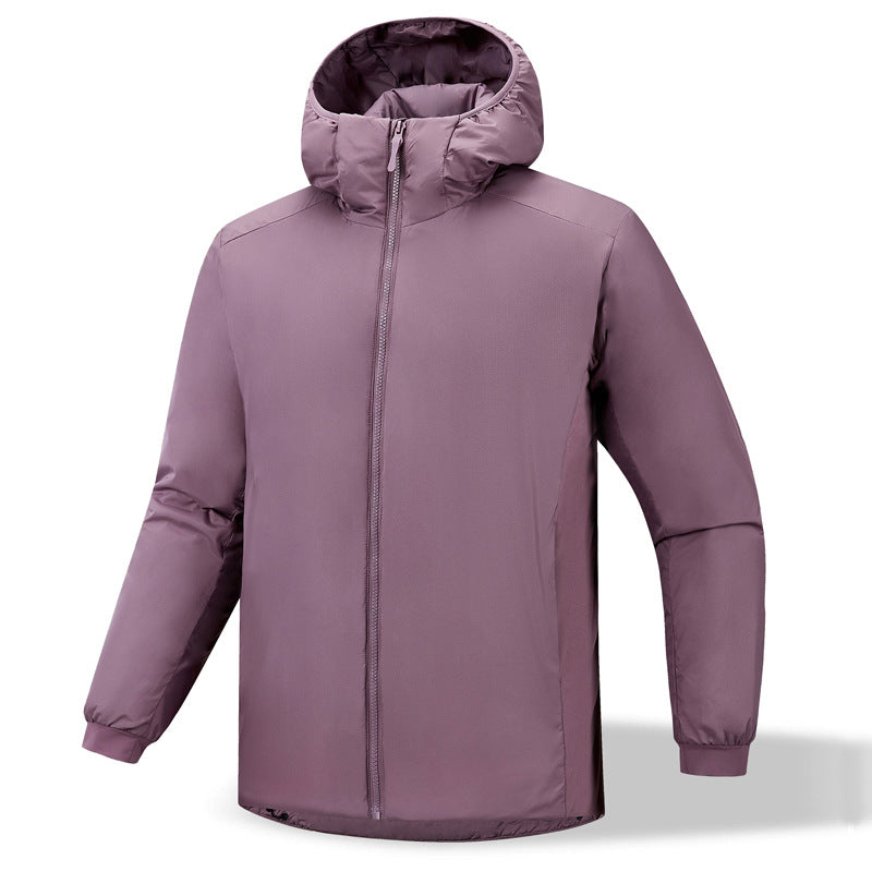 Herren isolierte Funktionsjacke mit ergonomischem Schnitt und vielseitiger Kapuze Echoarchiv