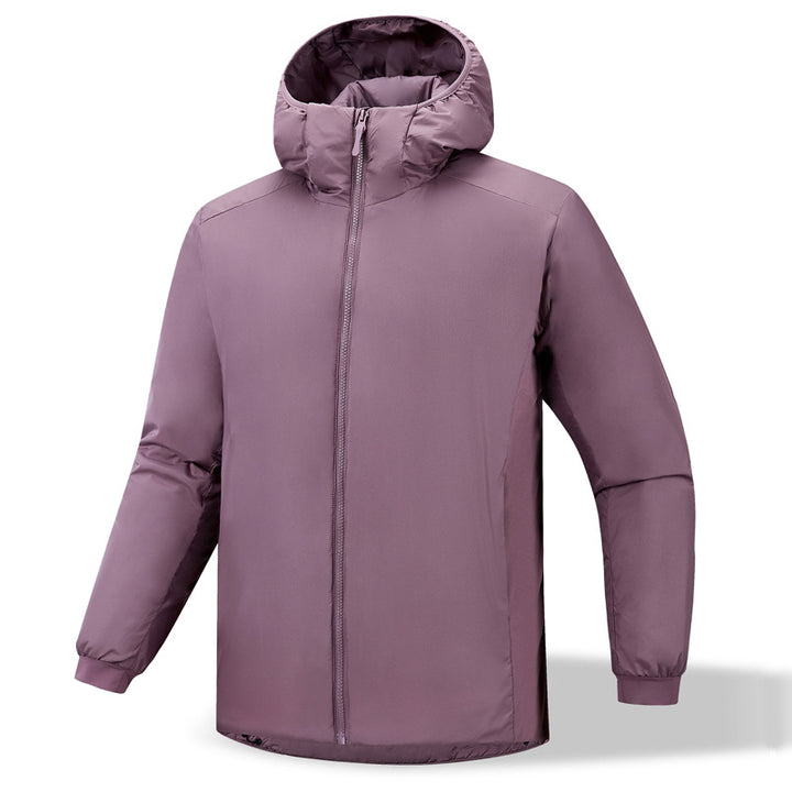 Herren isolierte Funktionsjacke mit ergonomischem Schnitt und vielseitiger Kapuze Echoarchiv