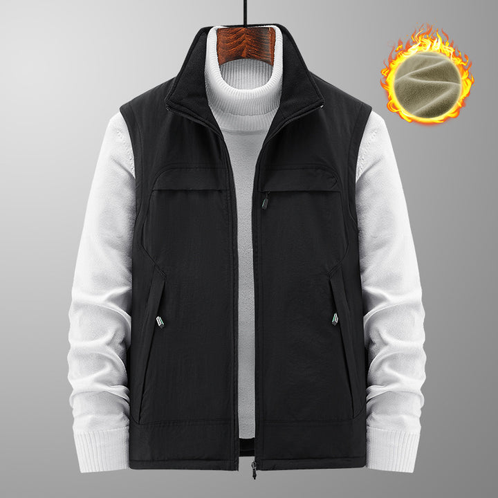 Herren Sportliche Funktionsweste Echo Archiv