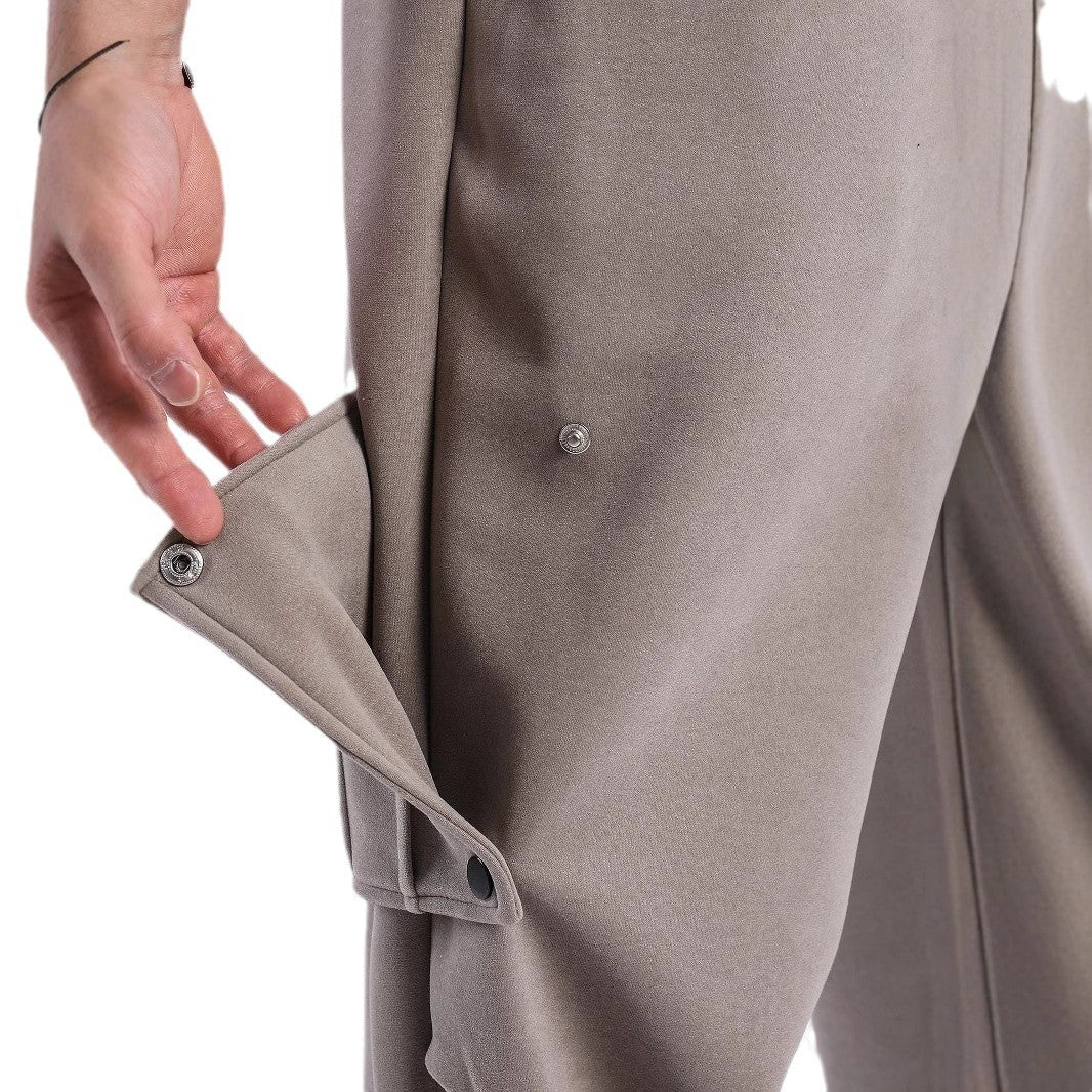 Herren Cargo-Jogginghosen mit seitlichen Taschen und elastischem Bund Echoarchiv