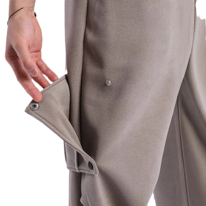 Herren Cargo-Jogginghosen mit seitlichen Taschen und elastischem Bund Echoarchiv