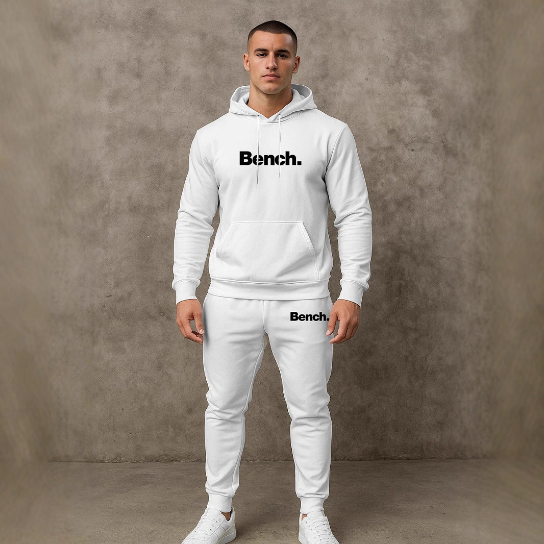 Herren Sportliches Hoodie- und Jogginghosen-Set Echoarchiv