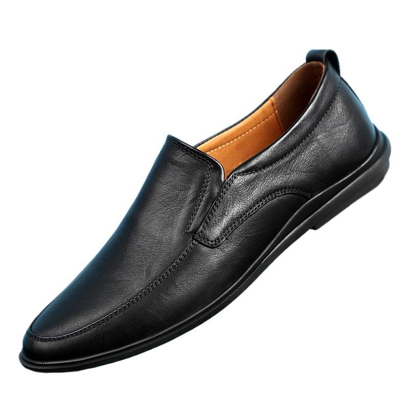 Herren Elegante Slip-On Lederslipper Echoarchiv