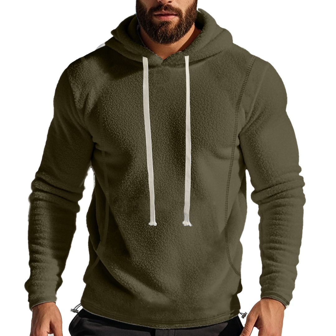Herren Hochwertiger Fleece-Hoodie mit praktischer Kängurutasche und stylischem Design Echoarchiv
