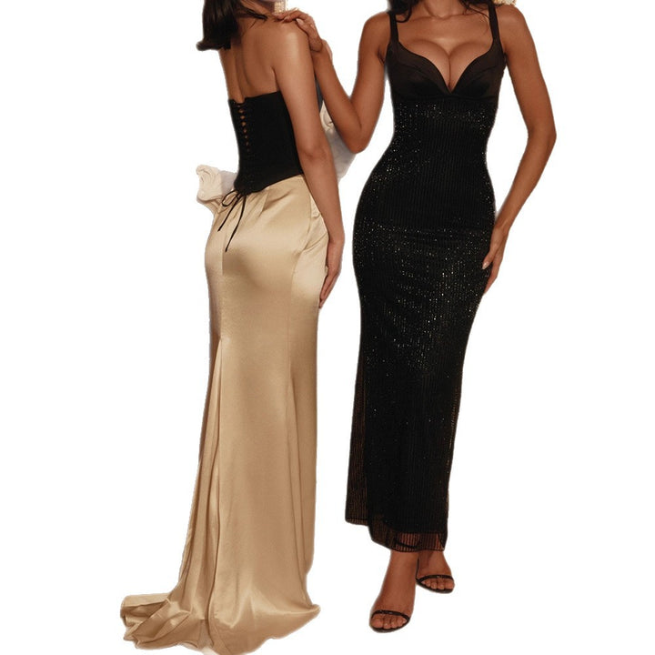 Damen Bandage-Kleid mit tiefem Ausschnitt Echo Archiv