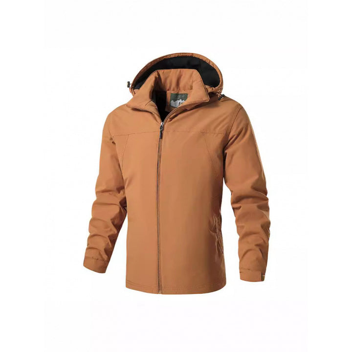 Herren leichte Outdoorjacke mit Kapuze Echo Archiv