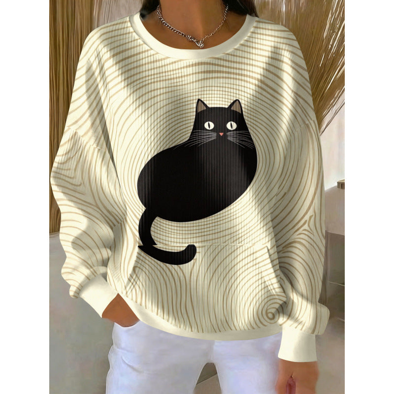Damen Gemütlicher Pullover Echoarchiv