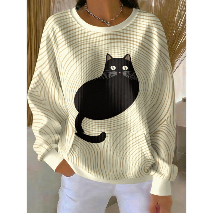 Damen Gemütlicher Pullover Echoarchiv