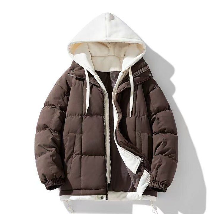 Herren Wattierte Übergangsjacke mit abnehmbarer Kapuze Echo Archiv
