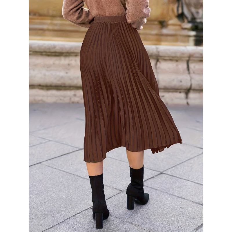 Damen Plisseerock mit hohem Bund und eleganter Ausstrahlung Echo Archiv
