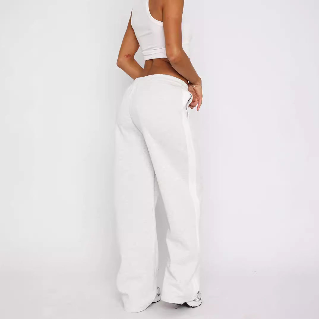 Damen Lässige Freizeithose mit seitlichen Streifen Echo Archiv