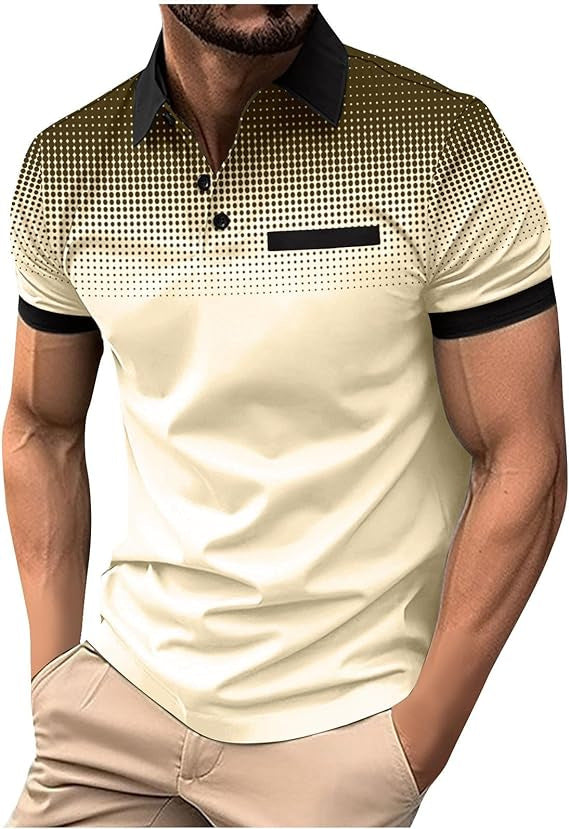 Herren Poloshirt mit modernen Designelementen und stylischen Akzenten Echoarchiv