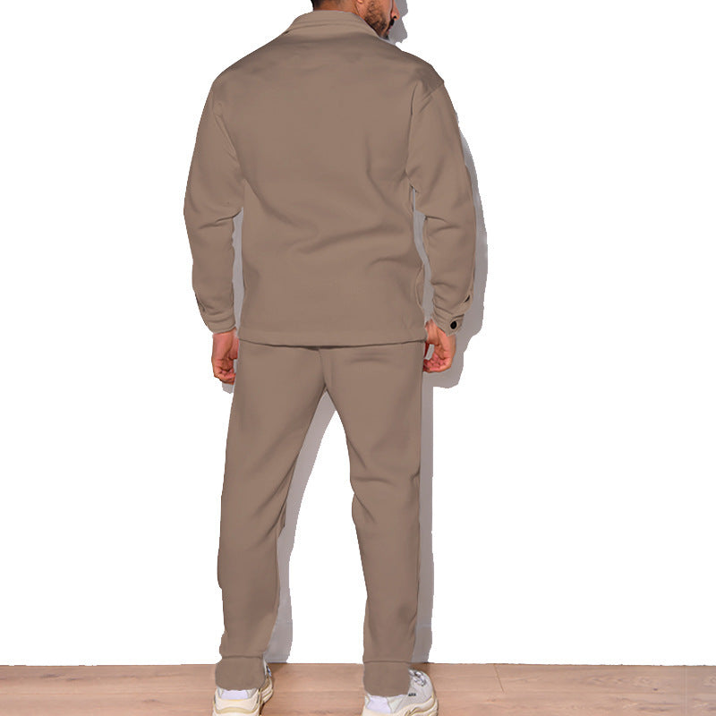 Herren Jogginganzug mit sportlichem Design und praktischen Taschen Echoarchiv