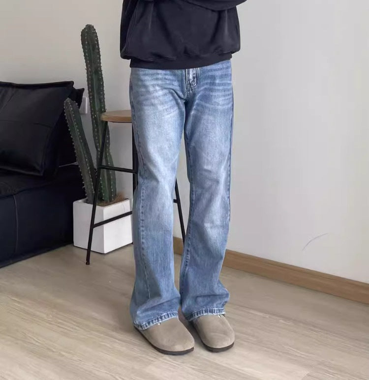 Herren Modische Bootcut Jeans Echoarchiv