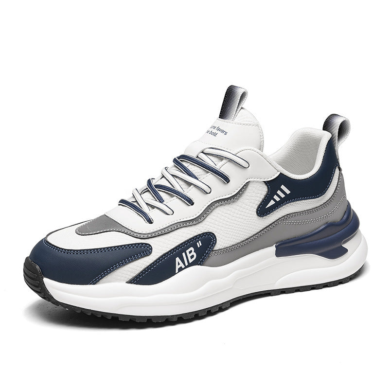 Herren Casual‑Straßen‑Sneaker mit mehrschichtiger Gummiplattform und atmungsaktiven Mesh‑Overlays – Norré
