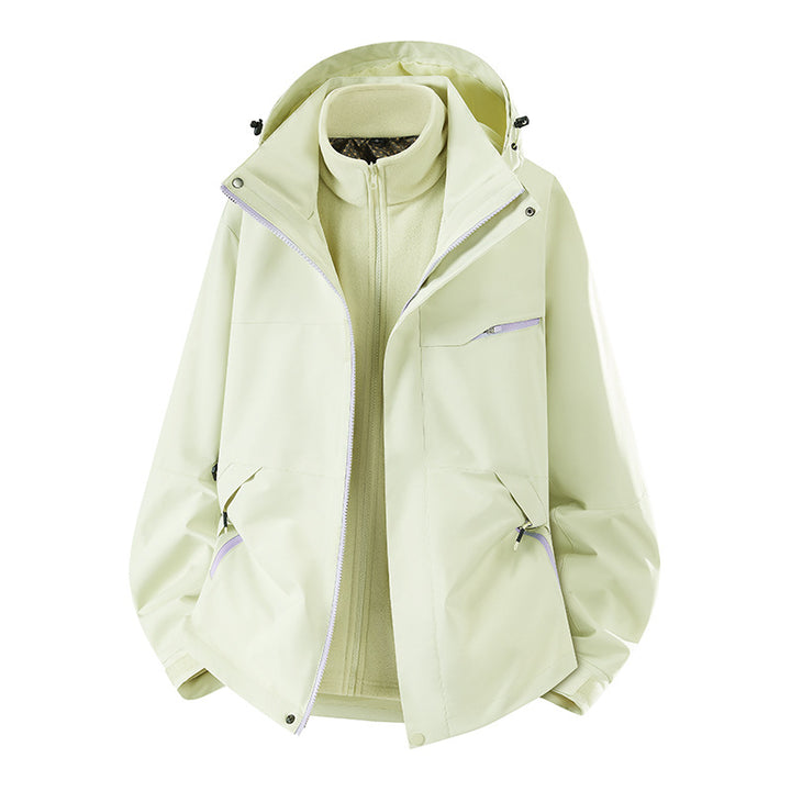 Damen funktionale Regenjacke Echo Archiv