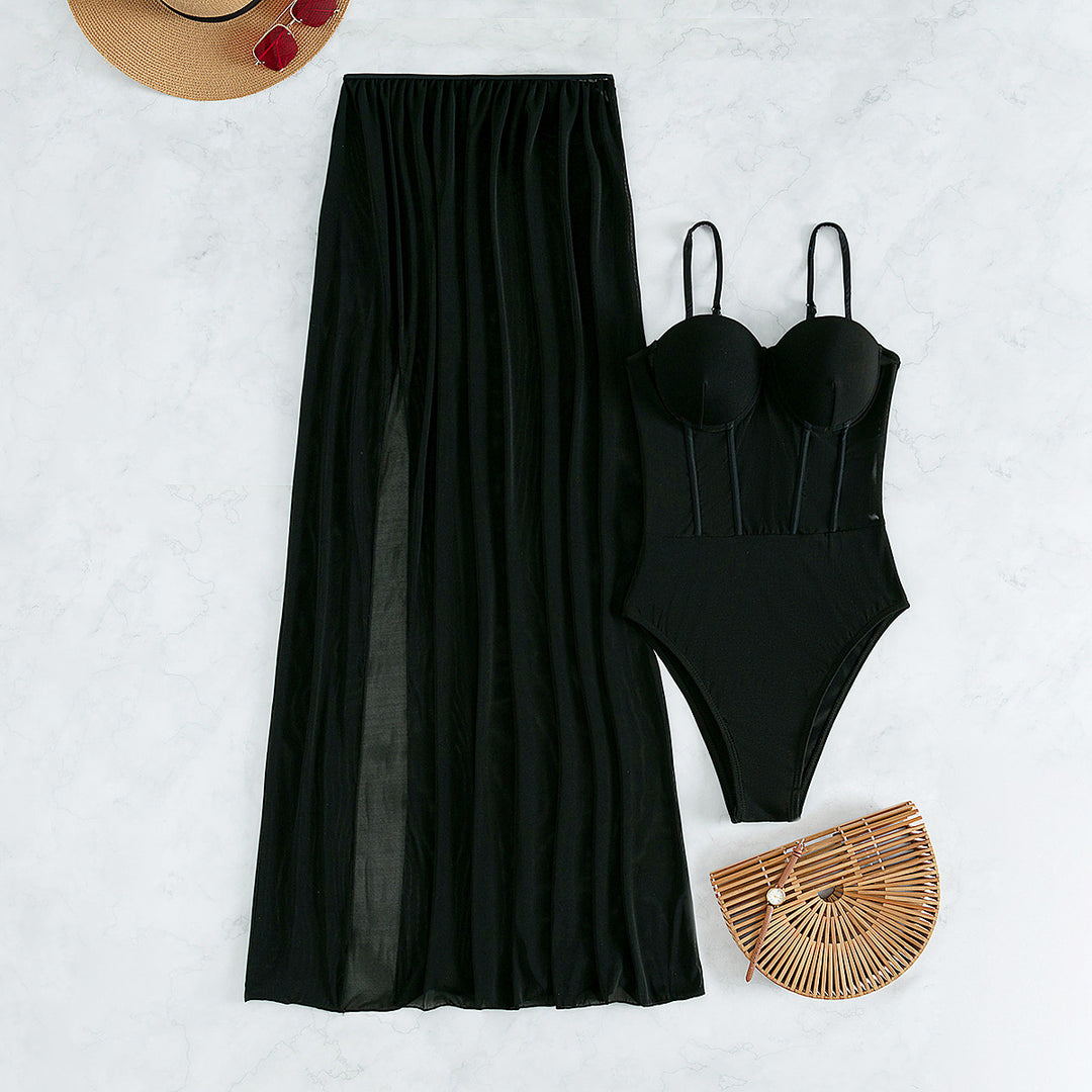 Damen Transparente Sommerkleid Echo Archiv