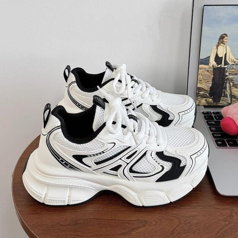 Damen Sportliche Sneaker mit ergonomischer Dämpfung und atmungsaktiver Mesh-Oberfläche Echo Archiv