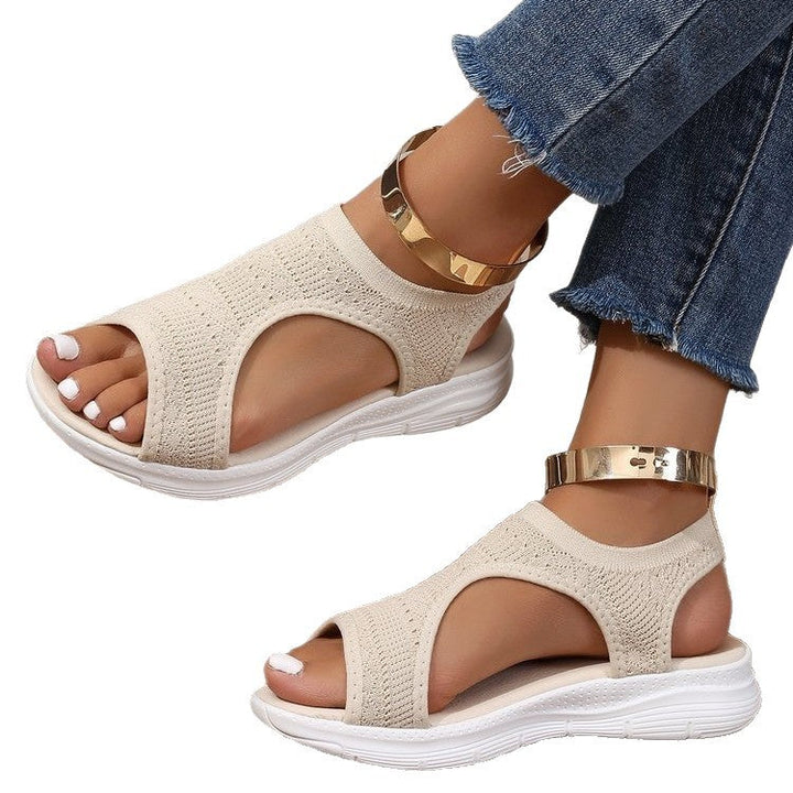 Damen Atmungsaktive Sport-Sandalen mit elastischem Obermaterial und rutschfester Sohle – Sorelia