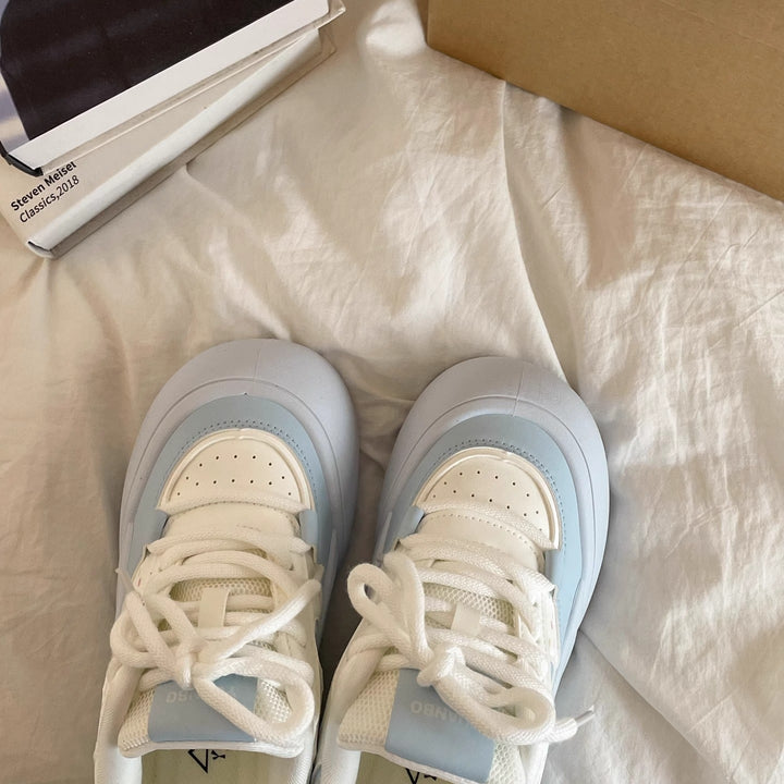 Damen Sportliche Sneakers mit dicker, flexibel dämpfender Sohle Echo Archiv
