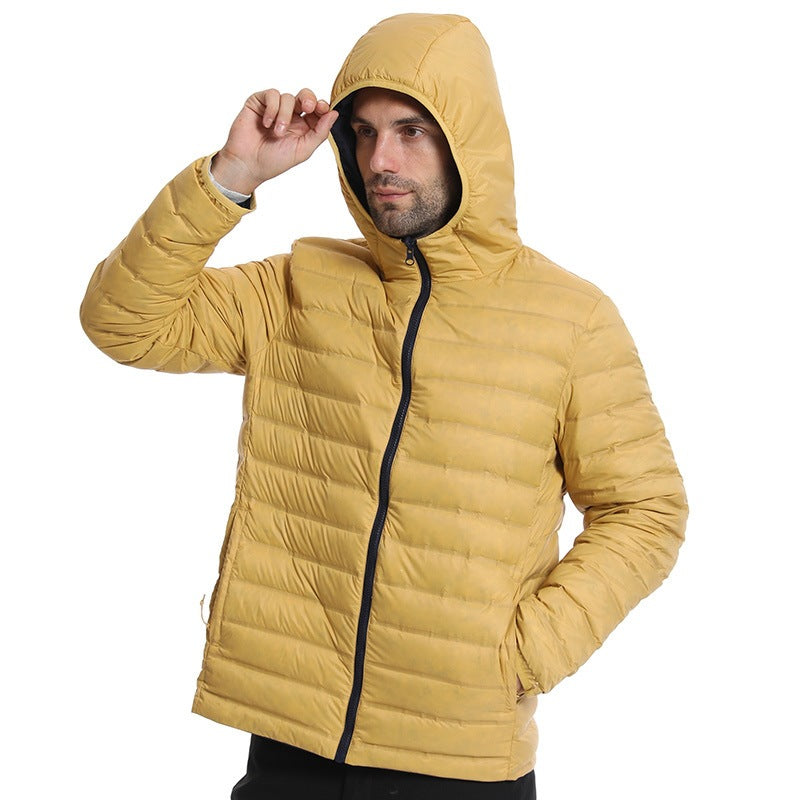 Damen leichte Steppjacke mit Kapuze Echo Archiv