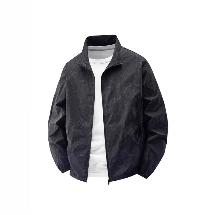 Herren Leichte Übergangsjacke mit praktischem Windschutz Echo Archiv
