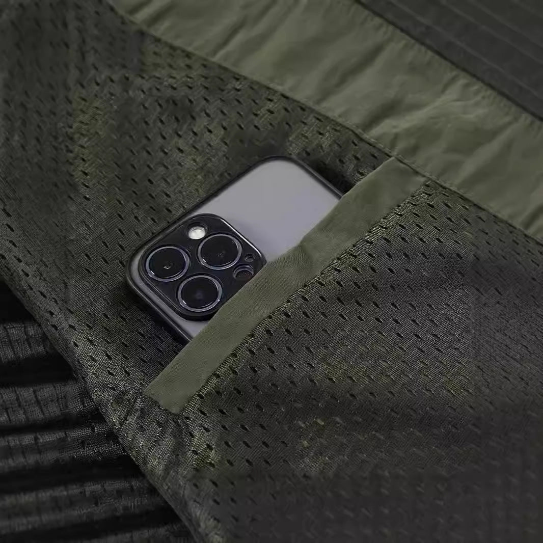 Herren Packbare Funktionsweste mit atmungsaktivem Mesh‑Innenfutter und Mehrfachtaschen – Marzano