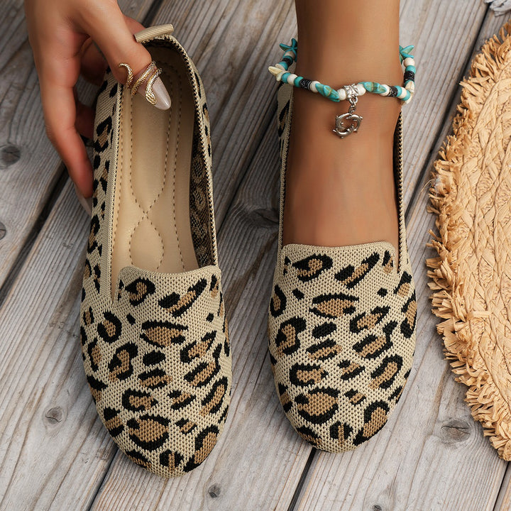 Damen Flexible Strick‑Loafer mit gepolstertem Komfortfußbett und rutschfester Laufsohle – Lioré