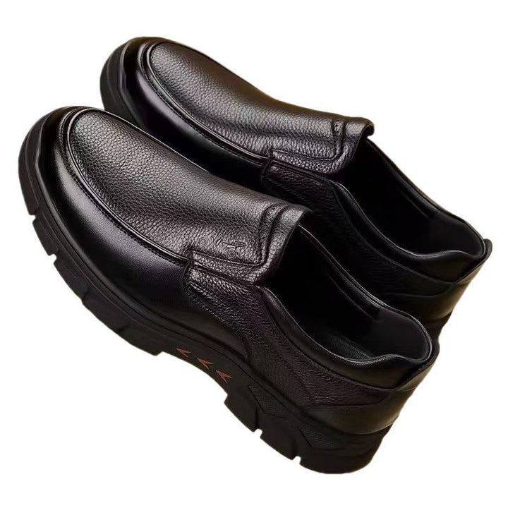 Herren Elegante Slip-On Lederschuhe Echoarchiv