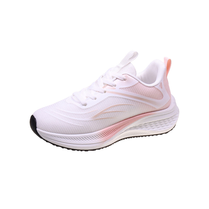 Damen Leichter Laufsneaker mit dicker Dämpfungs-Plateausohle und atmungsaktivem Mesh-Obermaterial Echoarchiv