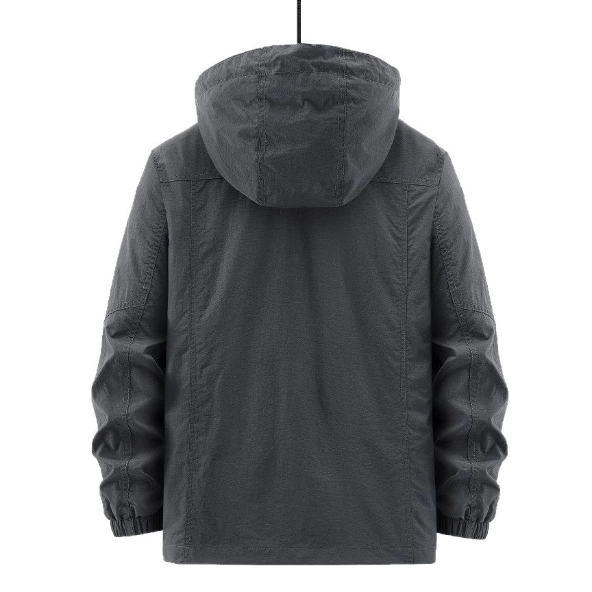 Herren Robuste Wetterjacke mit praktischen Taschen Echo Archiv