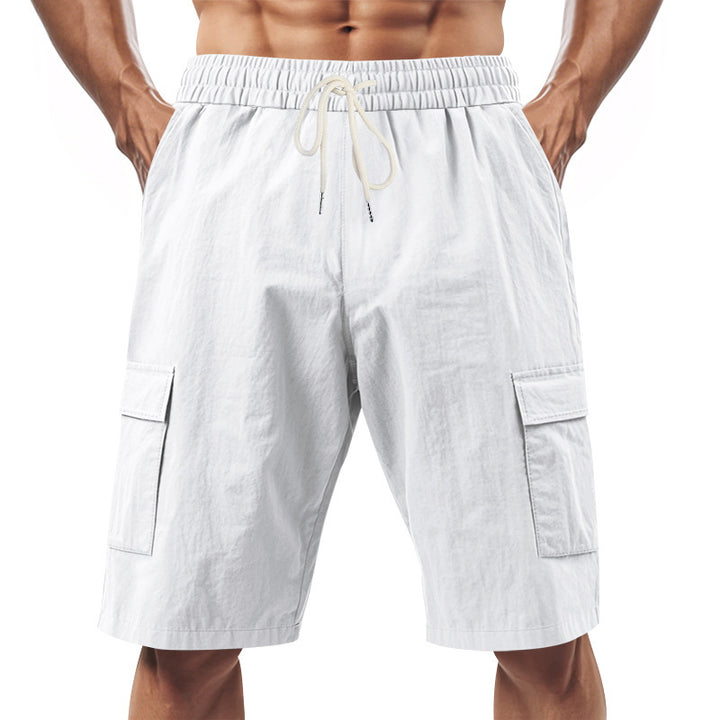 Herren Cargo-Shorts mit praktischen Seitentaschen und verstellbarem Kordelzug Echoarchiv