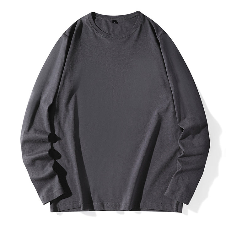 Herren Langarm-T-Shirt mit atmungsaktivem Stoff und Rundhalsausschnitt Echoarchiv