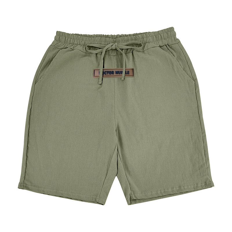 Herren lässige Strandshorts mit elastischem Bund und verstellbarem Kordelzug Echoarchiv