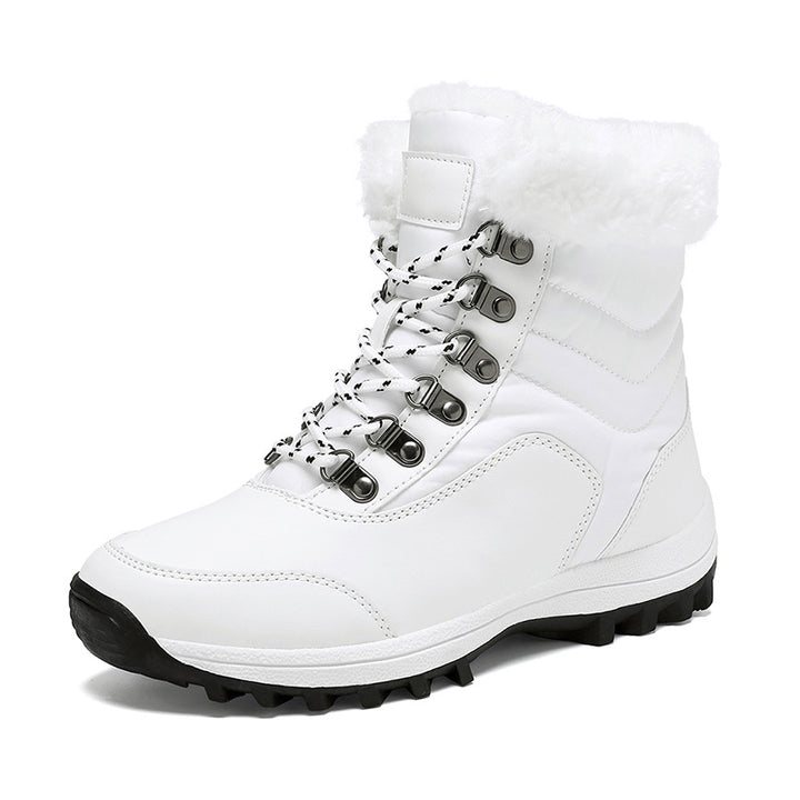 Damen Thermo-Schneestiefel mit gesteppter Isolierung, Teddyfutter und griffiger Profilsohle Echo Archiv