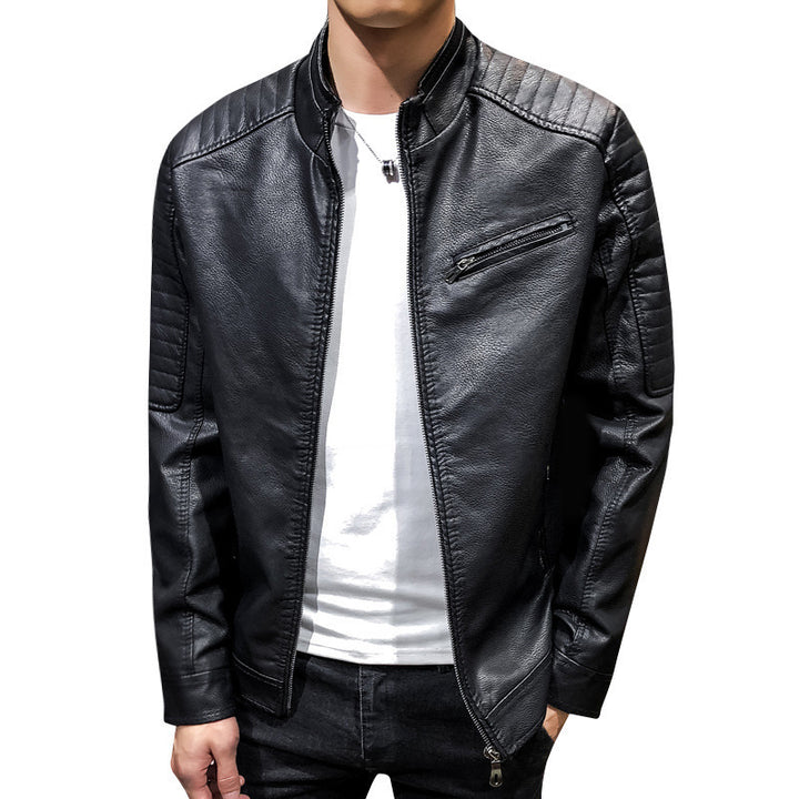 Herren Stylishe Bikerjacke Echo Archiv