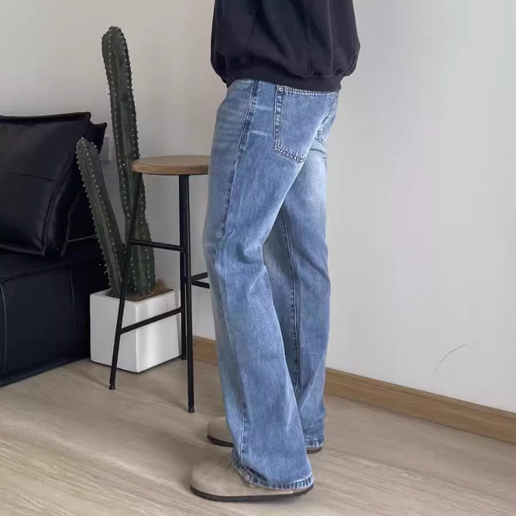Herren Modische Bootcut Jeans Echoarchiv
