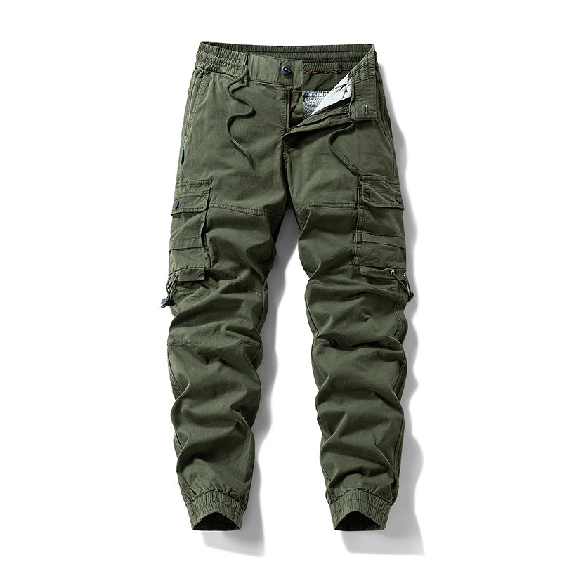 Herren Tactical-Utility Cargohose im Joggercut mit verstärkten Kniepartien, elastischem Komfortbund und Organizer-Taschen Echo Archiv