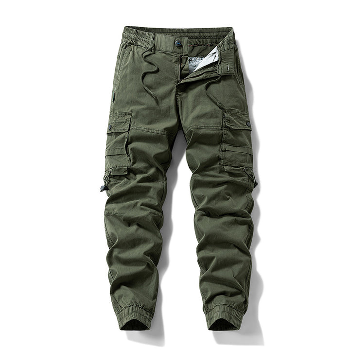 Herren Tactical-Utility Cargohose im Joggercut mit verstärkten Kniepartien, elastischem Komfortbund und Organizer-Taschen Echo Archiv