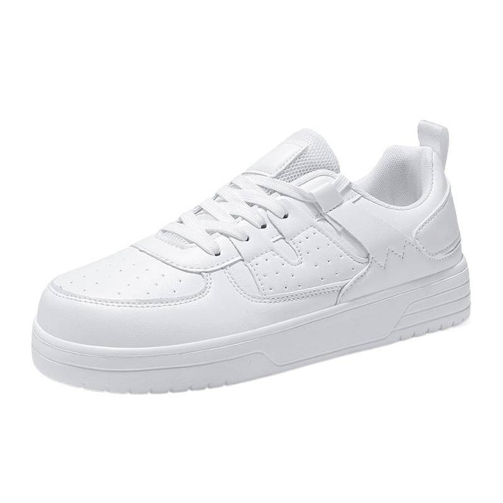 Unisex nan Plateausneaker aus Lederimitat mit atmungsaktivem Mesh-Zungenbereich und stoßdämpfender Profilsohle Echo Archiv