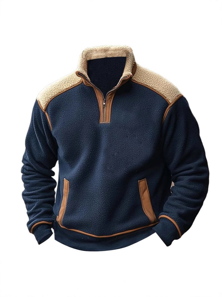 Herren Teddyfleece Pullover Echoarchiv