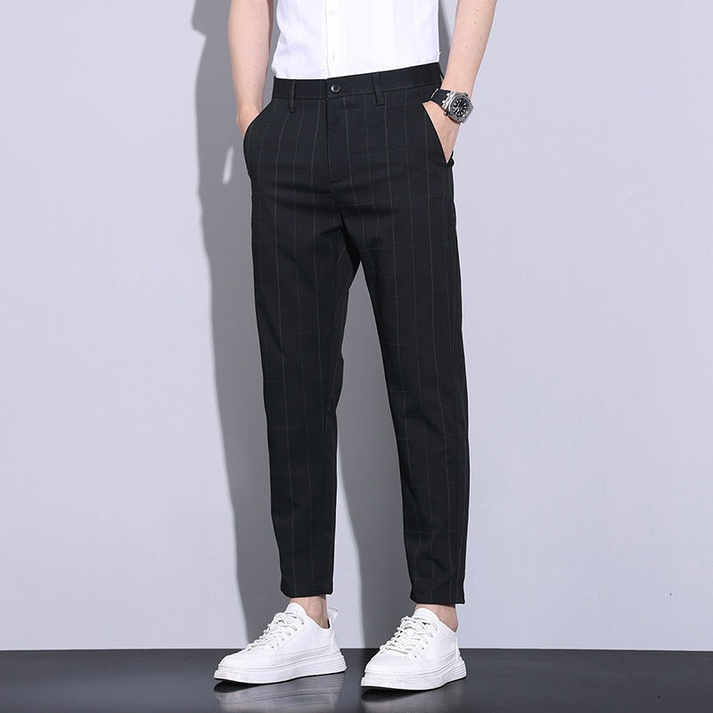Herren Elegante Kariertes Chino-Hose Echo Archiv
