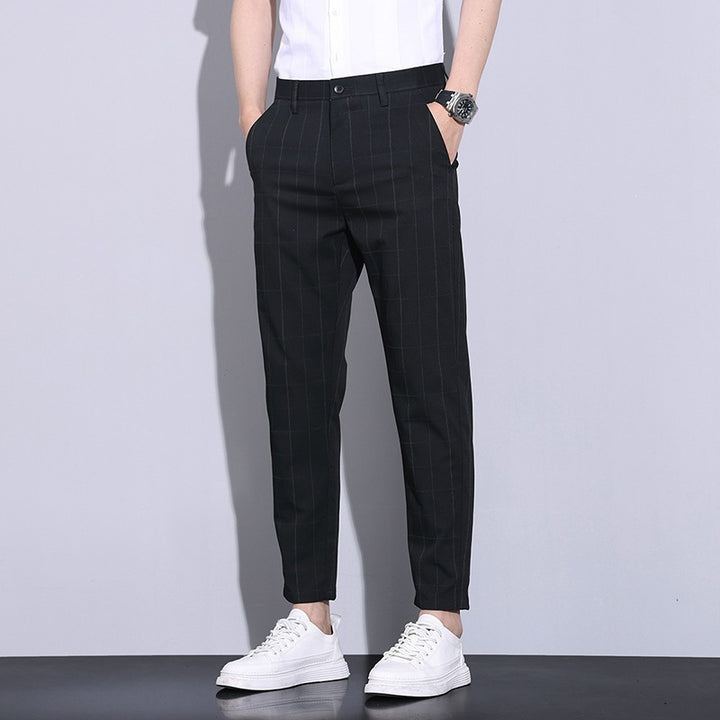 Herren Elegante Kariertes Chino-Hose Echo Archiv