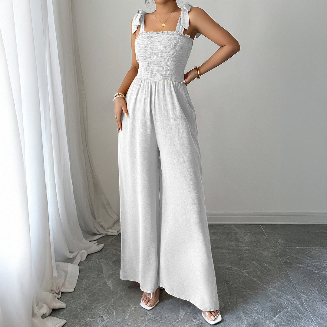 Damen Maxi-Kleid mit raffiniertem Rüschendesign und elastischem Oberteil Echo Archiv