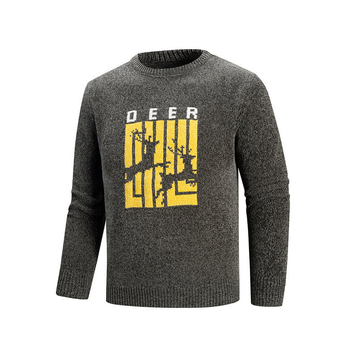 Herren Pullover mit einzigartigem Tiermotiv und hohem Tragekomfort Echoarchiv