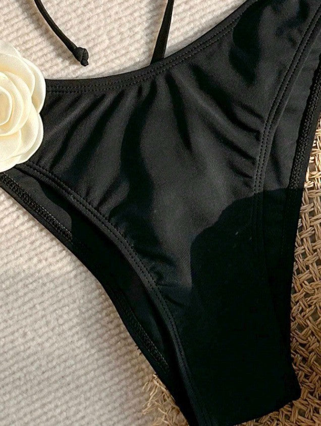 Damen Bikini-Set mit verspieltem Blumendetail Echo Archiv