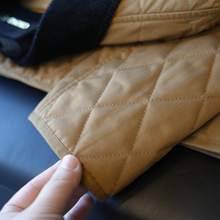 Damen Modische Steppjacke mit klassischem Kragen Echoarchiv